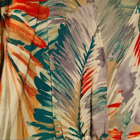 On The Road Tropical Romper Size Large Hawaiian - Picture 4 of 10